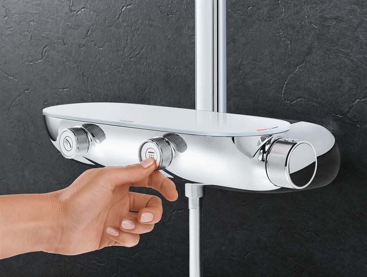 Produktbild Grohe Du-syst RAINSHOWER Sys SMARTCONTRO Mono 360, mit Thermostatbatterie chrom