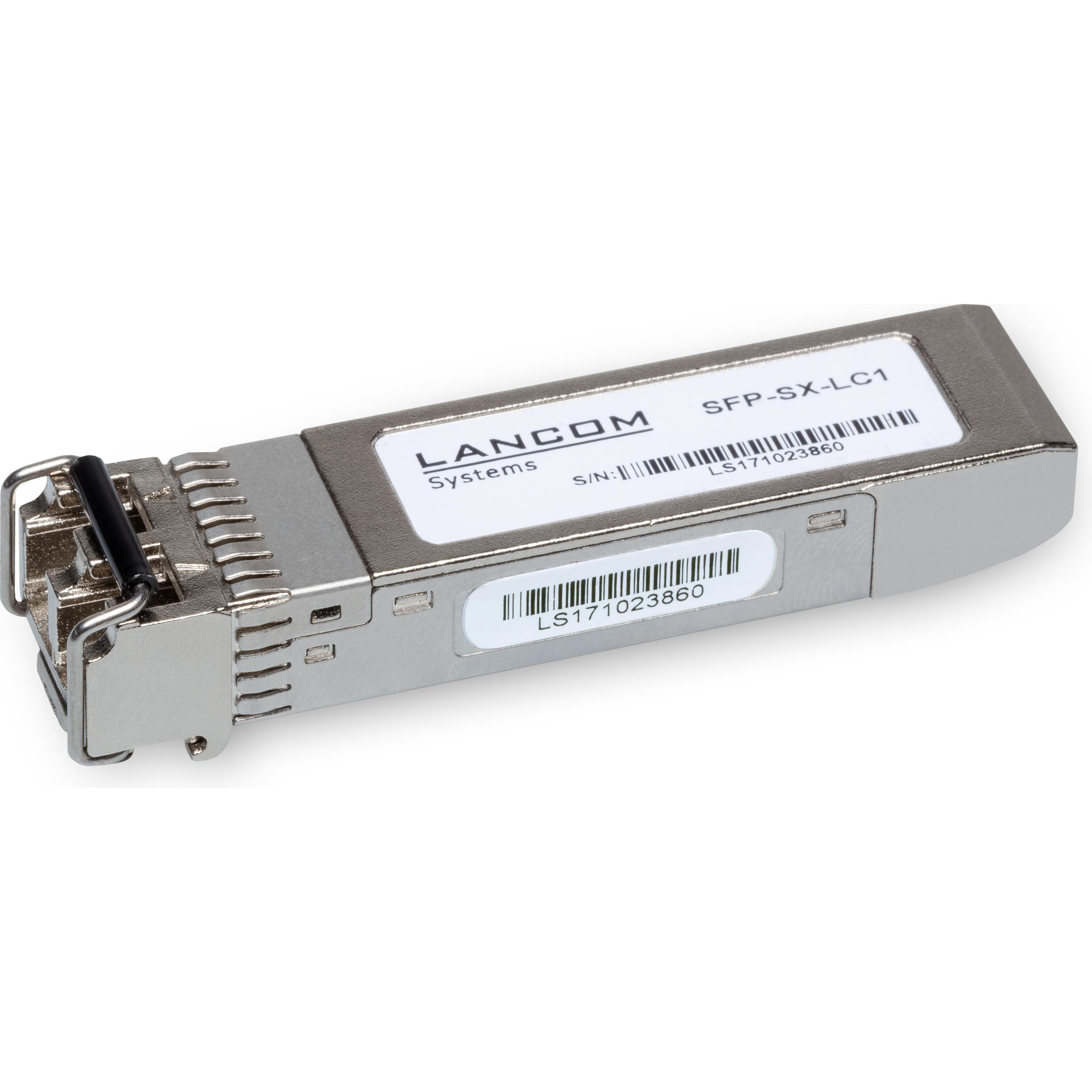 Lancom Systems SFP-SX-LC1, SFP-Modul, Transceiver, Grau