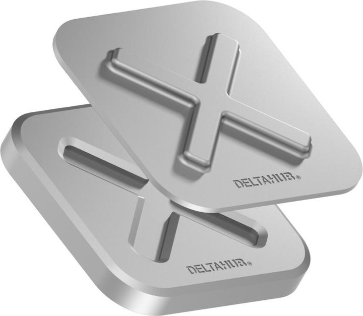Deltahub Supporto magnetico HoldX, argento