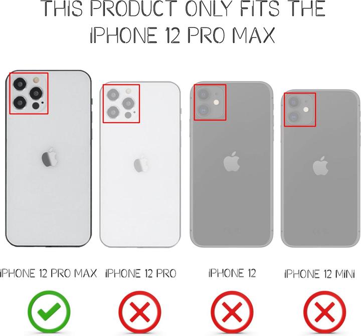 Actual product image Nalia Neon protective cover (Apple iPhone 12 Pro Max)