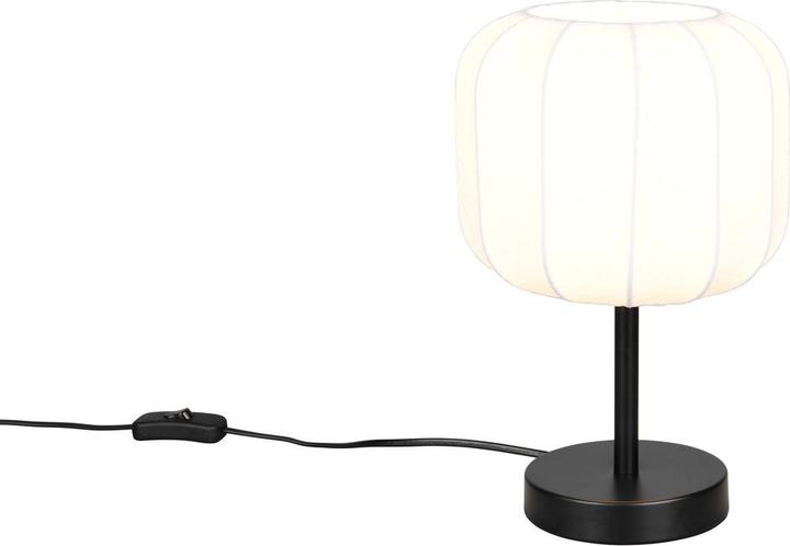 RL live your light REALITY MADELINE - Tafellamp - Zwart mat - excl. 1x E27 4 W - Snoerschakelaar - Casalum (E27)