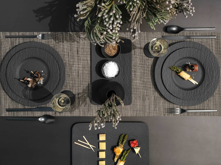 Produktbild Villeroy & Boch Servierplatte quadratisch/Gourmetteller Manufacture Rock