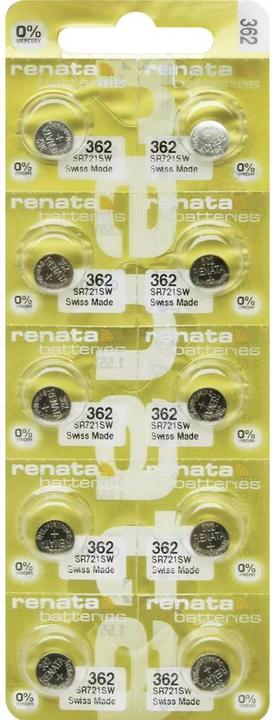 Actual product image Renata Button cells MP-E 362 (10 pcs., 24 mAh)