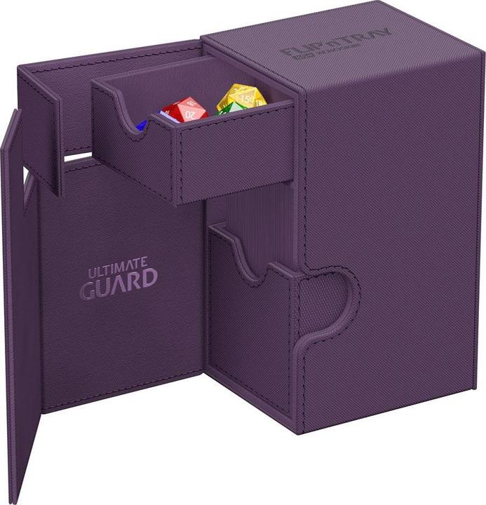 Produktbild Ultimate Guard Flip'n'Tray 80+ XenoSkin Monocolor Violet