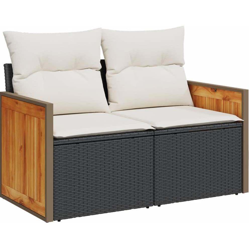 Thumbnail - VidaXL, Gartenlounge, 10-tlg. Garten-Lounge-Set mit Kissen