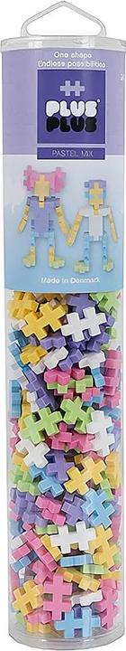 Actual product image Plus-Plus Tube pastel mix