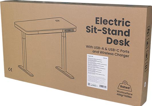 Produktbild LogiLink Schreibtisch (118 x 60 x 120 cm)