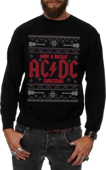 Produktbild AC/DC Rockin' Christmas Sweatshirt (L)
