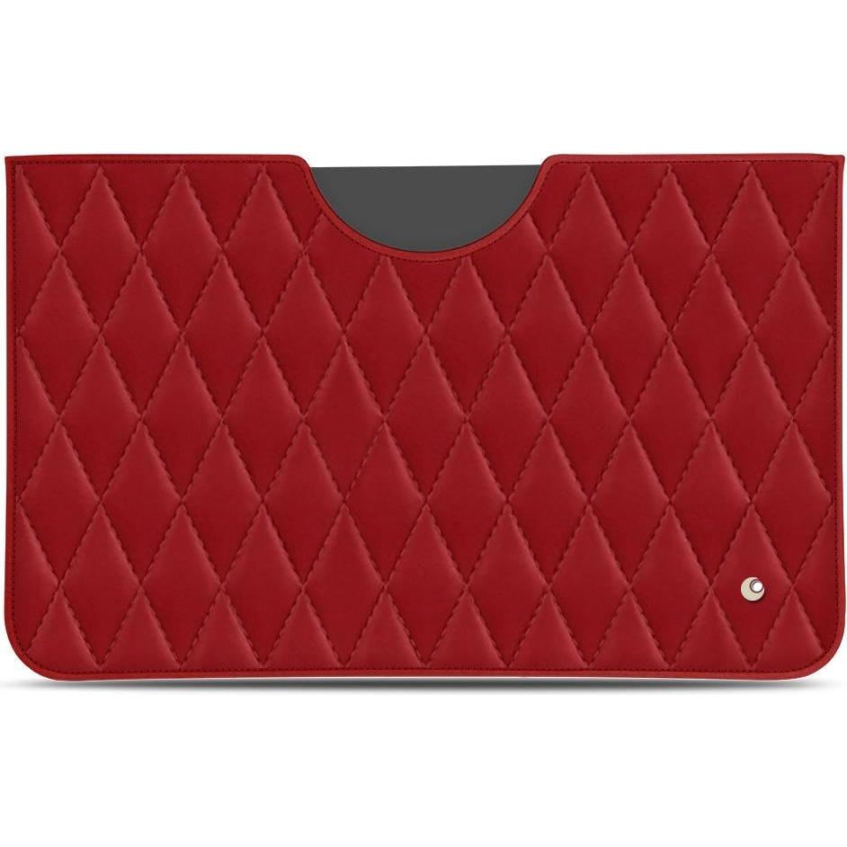 Noreve Lederschutzhülle (iPad 10.2 2019), Tablet Hülle, Rot