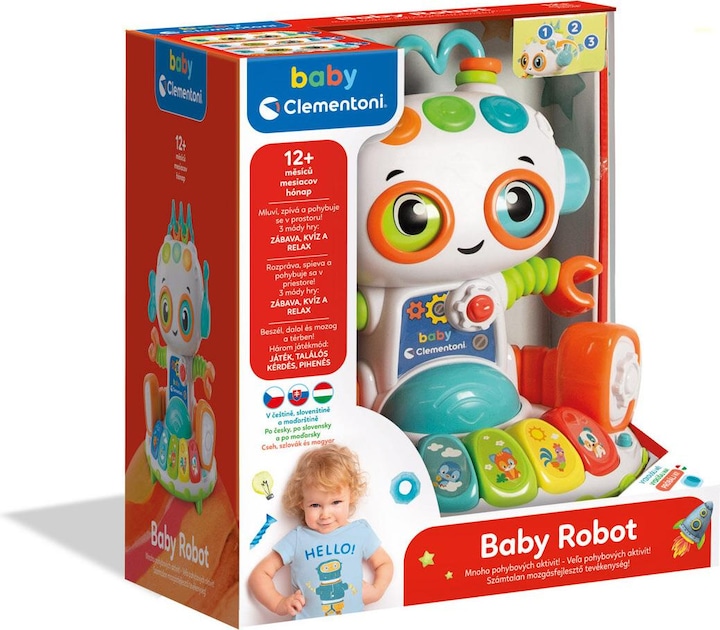 Productafbeelding Clementoni Interactieve robot met geluiden