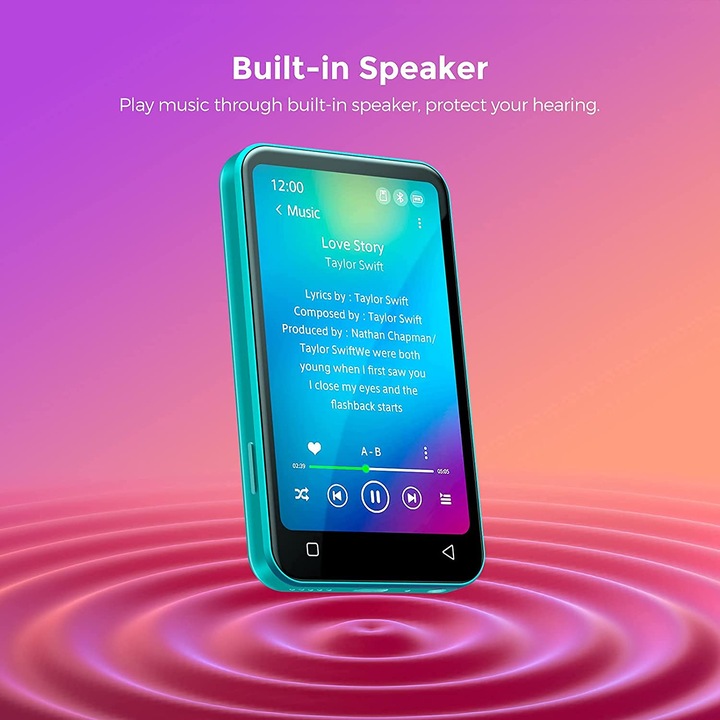 Actual product image Timmkoo MP3 player with Bluetooth (8 GB)