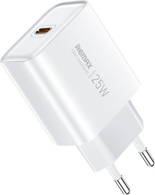 Remax KIDDY SERIES 25W USB-C RP-U137 WEISSES Wandladegerät (25 W, 1 portion)