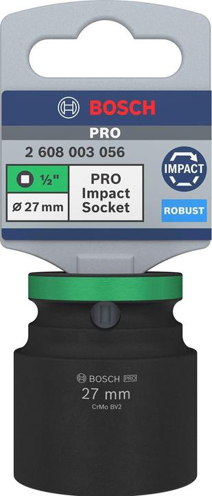 Productafbeelding Bosch Professional Zubehör PRO Slagmoerdoos, 1/2", 27 mm, standaard (27 mm)