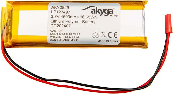 Actual product image Akyga LP123497 Akkupack x Spezial-Akku LiPo 3.7 V 4500 mAh (3.70 V, 4500 mAh)