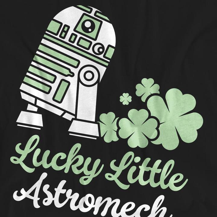 Produktbild Star Wars Lucky Astromech TShirt St PatricksTag (S)