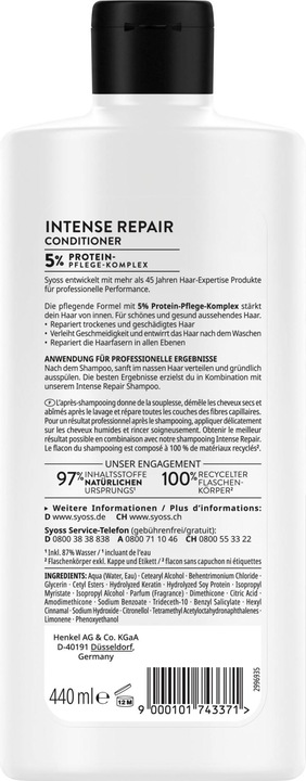 Produktbild Syoss Intense Repair (440 ml)