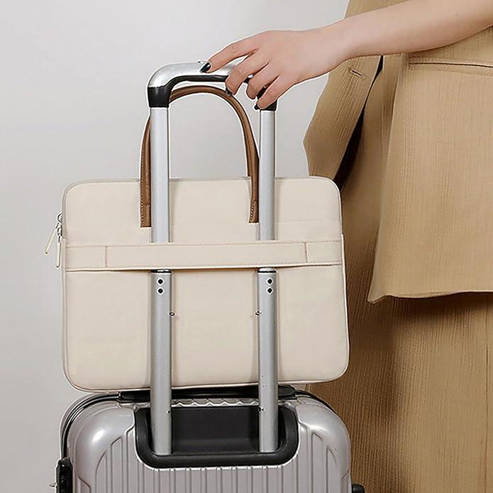 Actual product image Only-Bags.Store Portable laptop shoulder bag, portable conference bag, 14 inch (14")