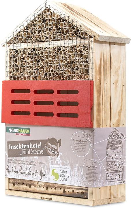 Immagine prodotto Windhager Insetto hotel 5 stelle (Melodie accattivanti, Merletti, Calabroni, Api, Coccinelle)