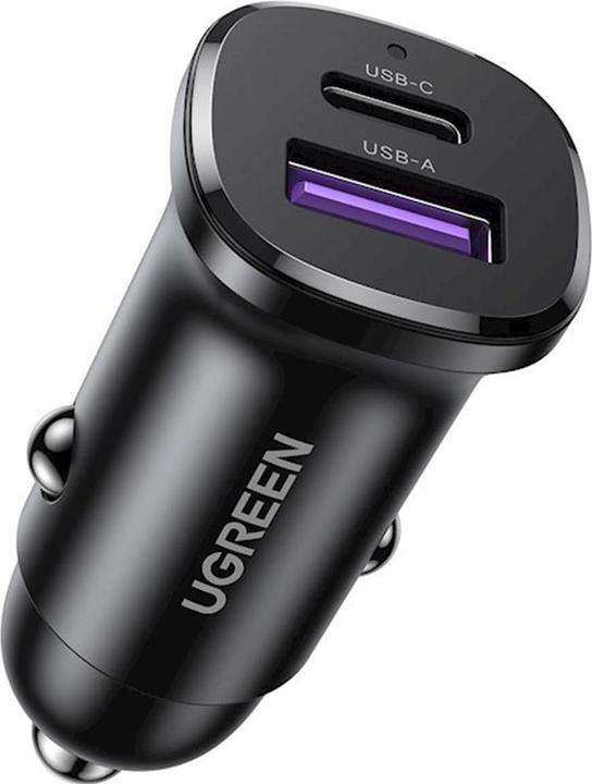 Ugreen EC305 25845 Autoladegerät USB-C USB-A 30W