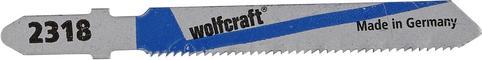 Produktbild wolfcraft 2 Stichsägeblätter HSS L=75mm T-Schaft
