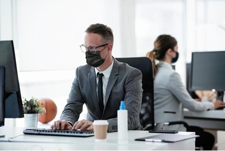 Produktbild Hygienemaske Black Mask, 50 Stück (50 x)