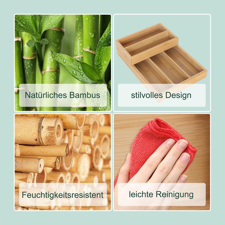 Actual product image Relaxdays Cutlery tray