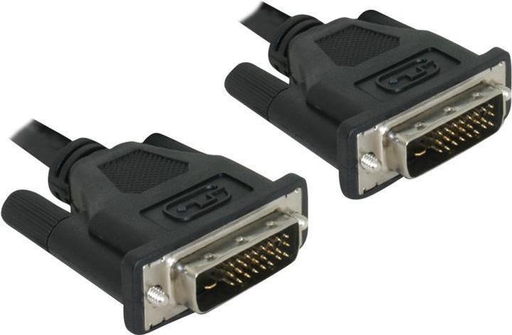 Produktbild Delock Anschlusskabel, DVI-D 24+1, Stecker an Stecker, 0,5m, ® (84369) (84369) (0.50 m)