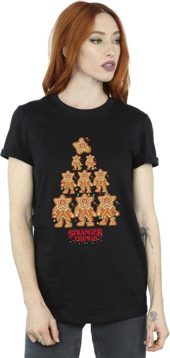Immagine prodotto Netflix Stranger Things Gingerbread Maglietta Ampia Donna (3XL)