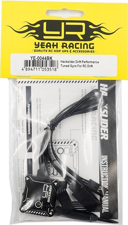 Produktbild Yeah Racing Hackslider Drift Tuned Gyro, Schwarz