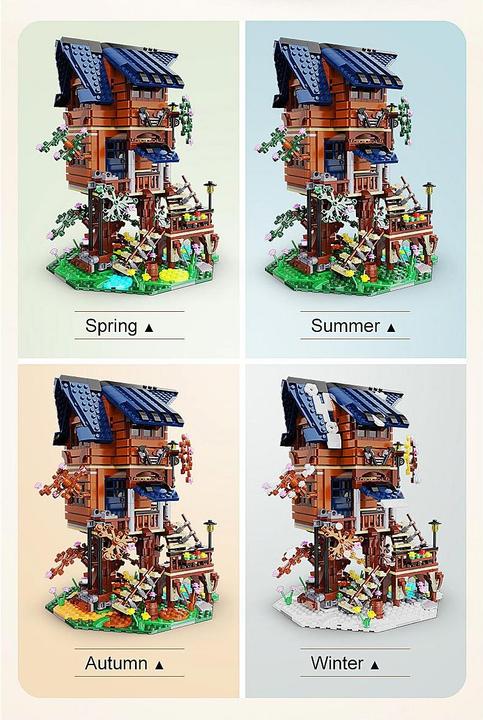 Image du produit Cada Cabane dans les arbres 4 saisons
