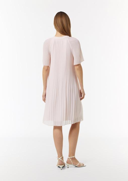 Produktbild Comma Kleid Fliessendes Plissee-Kleid aus Chiffon mit All-over-Print (36)