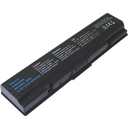 Toshiba PA3534U-1BRS Batteria agli ioni di litio (6 cubicoli, 4000 mAh), Batteria per notebook, Nero