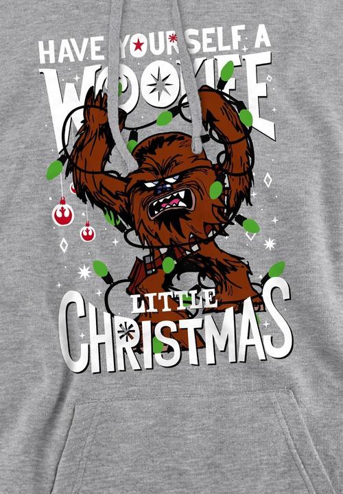 Image du produit Star Wars - Sweat à capuche A WOOKIE LITTLE CHRISTMAS - Homme (M)