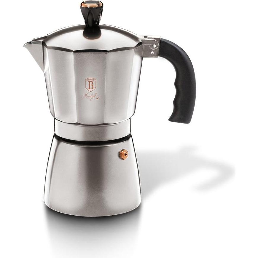 Thumbnail - BerlingerHaus Coffee maker 6 cups - Grey (BH/6390), Espressokocher, Grau