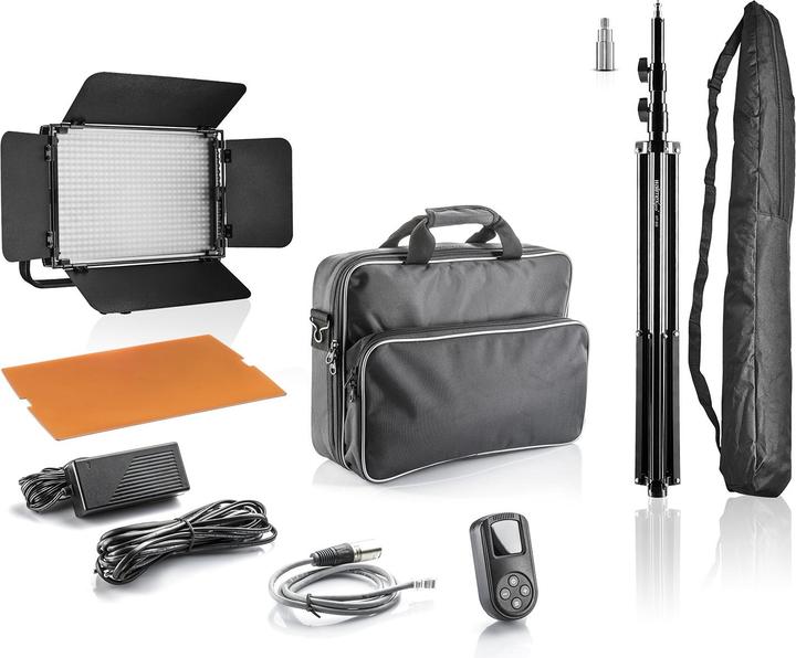 Image du produit Walimex LED Niova 600 Plus Daylight + trépied WT-806 (Panneaux lumineux)