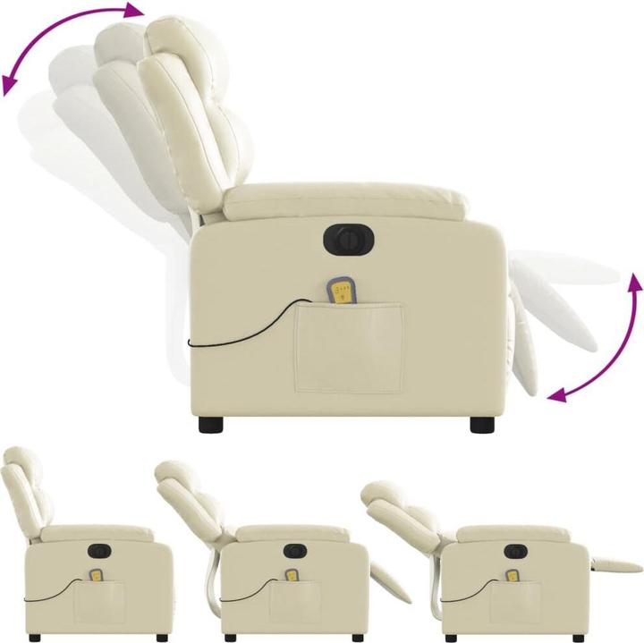 Produktbild VidaXL Massagesessel Elektrisch Kunstleder