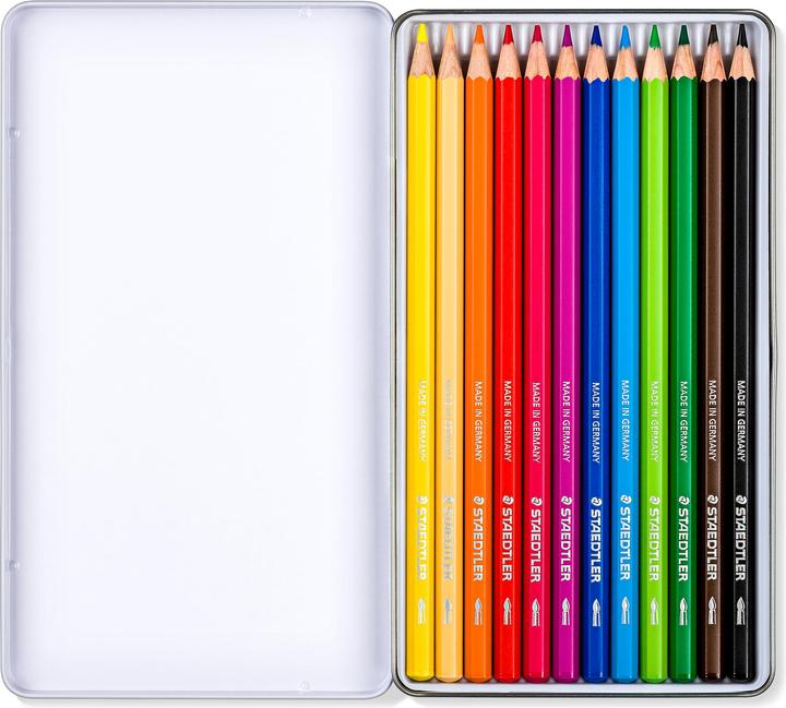 Immagine prodotto Staedtler Viaggio nel disegno a matita acquerello (Multicolore, 12 x)