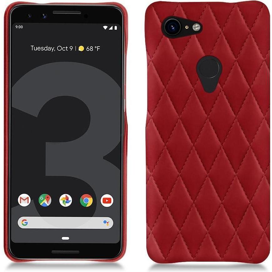 Thumbnail - Noreve Lederschutzhülle (Google Pixel 3), Smartphone Hülle, Rot