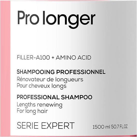 Produktbild L'Oréal Professionnel Serie Expert Pro Longer Shampoo 1500 ml (1500 ml, Flüssiges Shampoo)