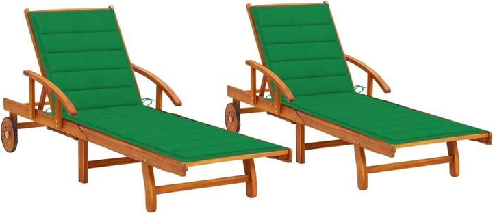 Immagine prodotto vidaXL Sonnenliege mit Tisch (200 cm)