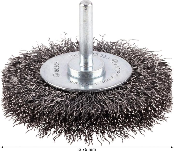 Produktbild Bosch Professional Zubehör PRO Metal clean Scheibenbürste, gerader Schaft, 75 x 0,3 mm