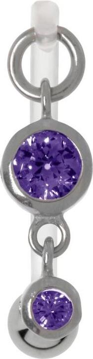 Produktbild Bijouteria Intimpiercing (Bioplast, Chirurgenstahl 316L, Zirkonia)