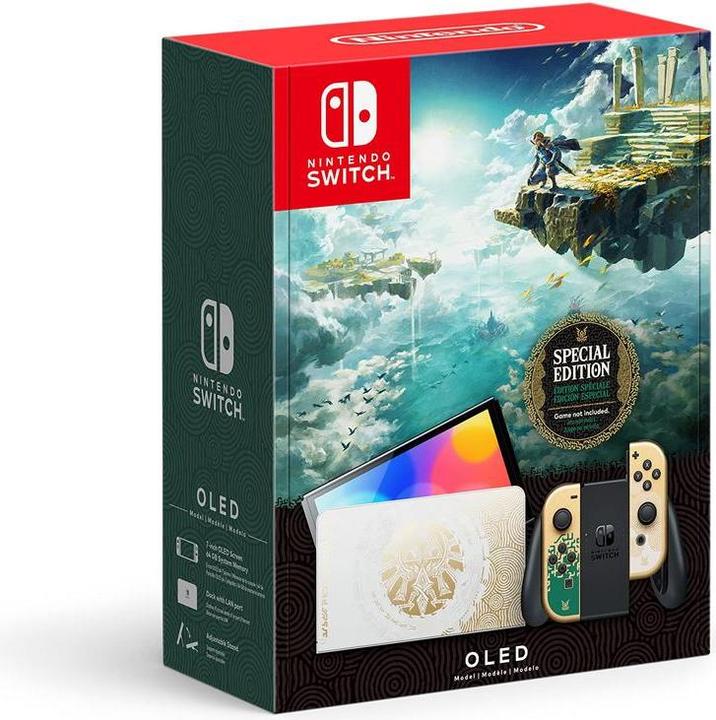 Actual product image Nintendo Switch OLED Console - The Legend of Zelda: Tears of the Kingdom Edition