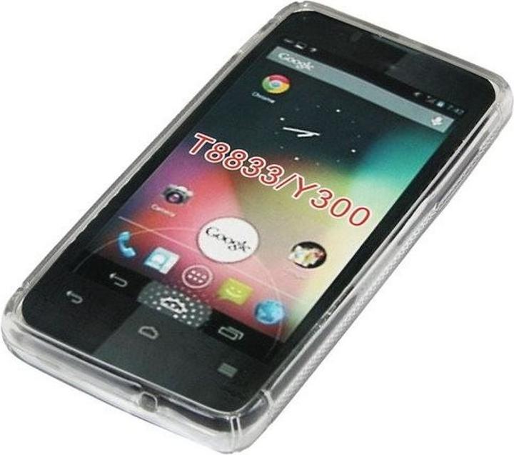 Produktbild König Design Handyhülle TPU Case (S Curve) für Huawei Ascend Y300 transparent (Huawei Ascend Y300)