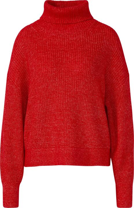 Produktbild s.Oliver Strickpullover Oversize-Strickpullover mit weiten Ärmeln und Rollkragen (34)