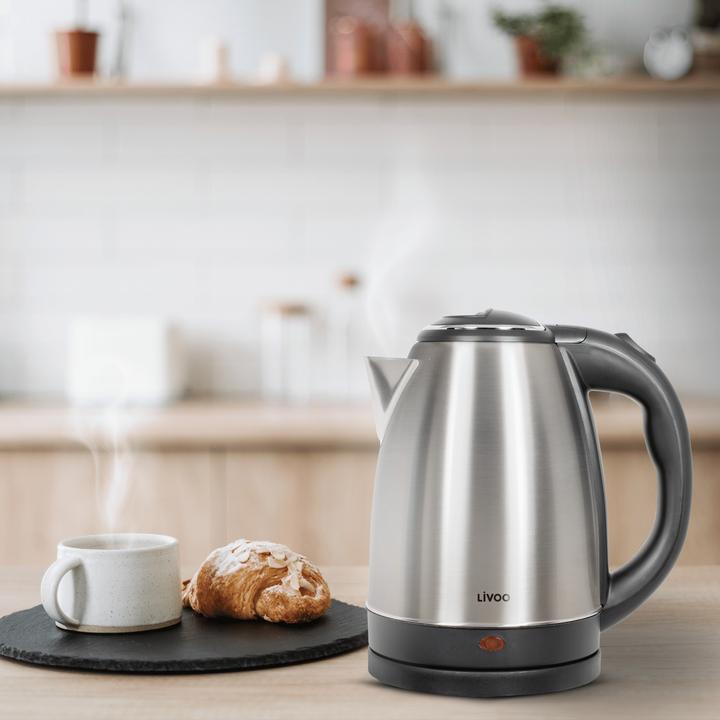 Actual product image Livoo Stainless steel kettle 1,8 L (1.80 l)