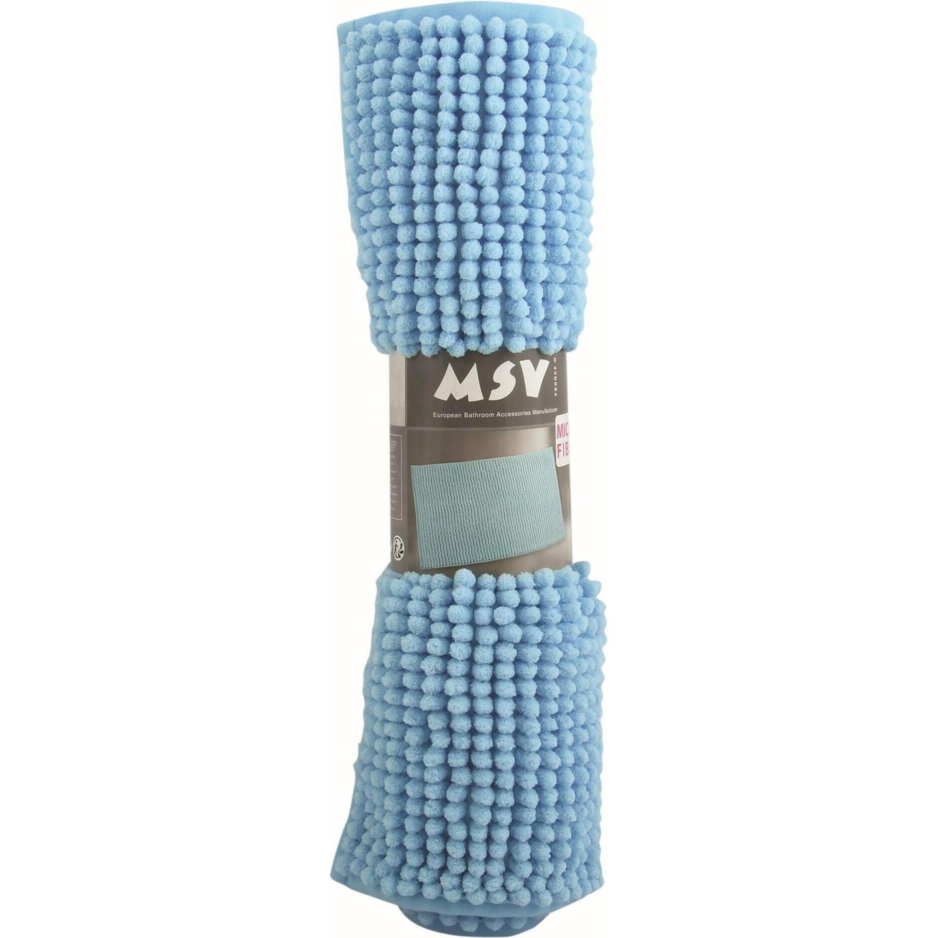 Thumbnail - MSV, Badteppich, Chenille (40 x 60 cm)