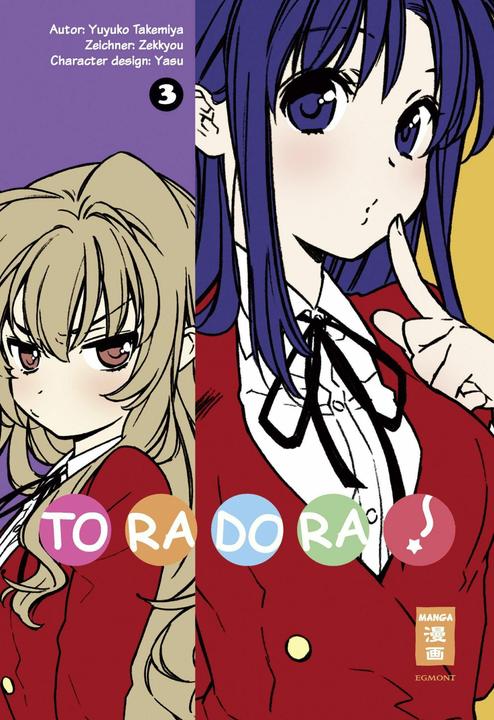 Produktbild Toradora! 03 (Deutsch, Christine Steinle, Yuyuko Takemiya, Zekkyou, 2013)