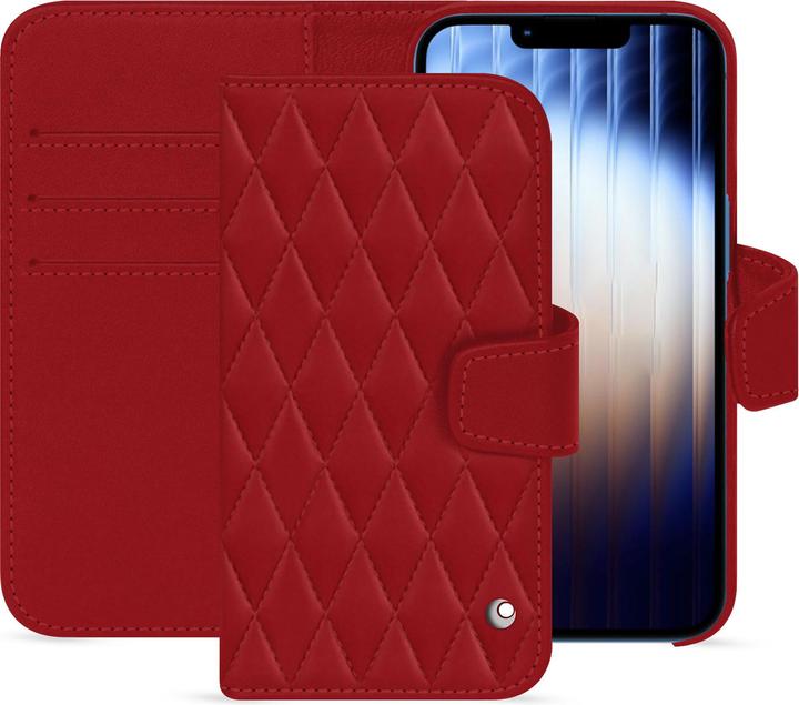 Actual product image Noreve Apple iPhone 16E leather wallet case (Apple iPhone 16e)