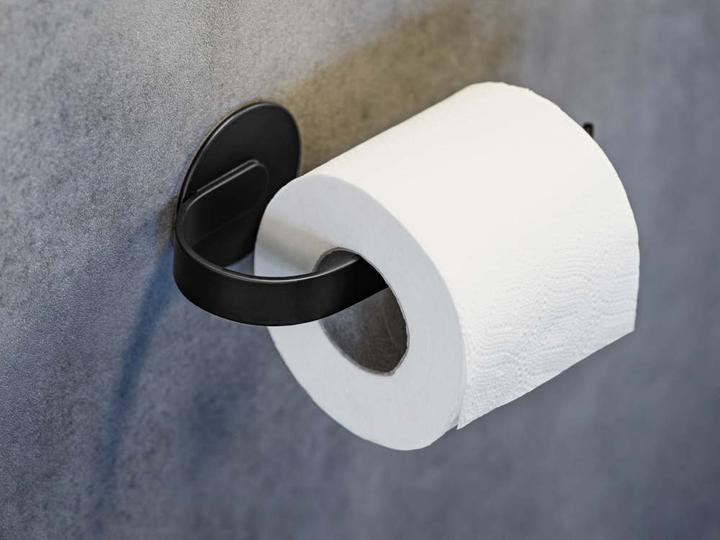 Actual product image Wenko Turbo-Loc toilet roll holder.